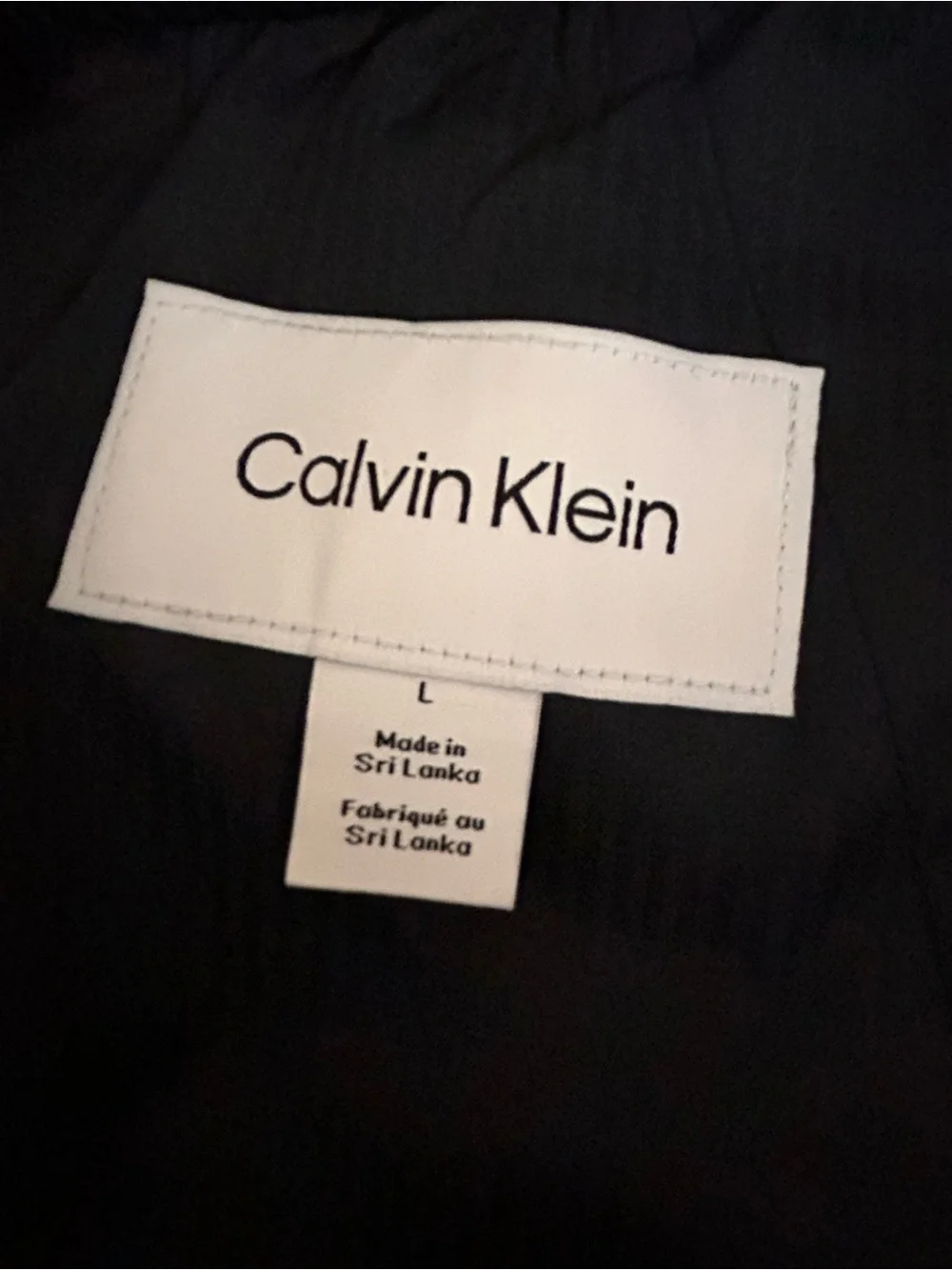 Calvin Klein Navy Drawstring Athletic Shorts